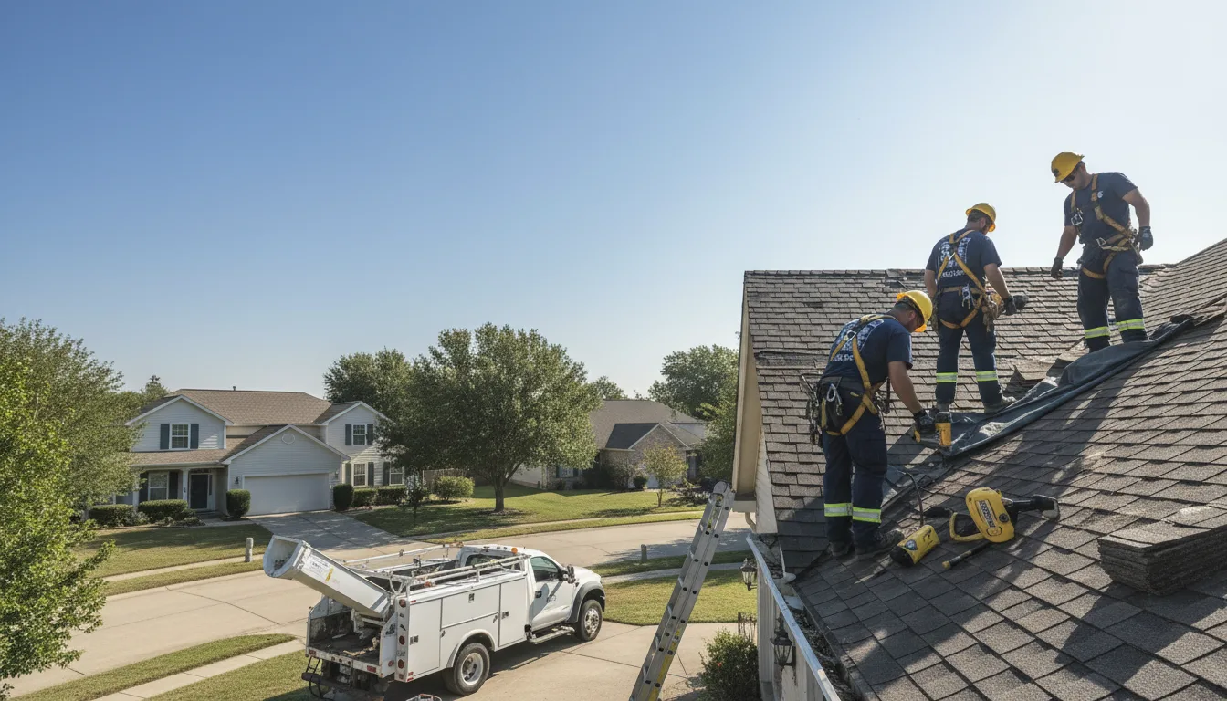 Storm Damage Roof Repair in Forestville, PA